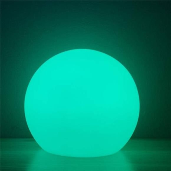 LED Ball Light, 6-Inch Rechargeable & Remote Control Globe Lights 16 RGB Colors - Picture 1 of 7